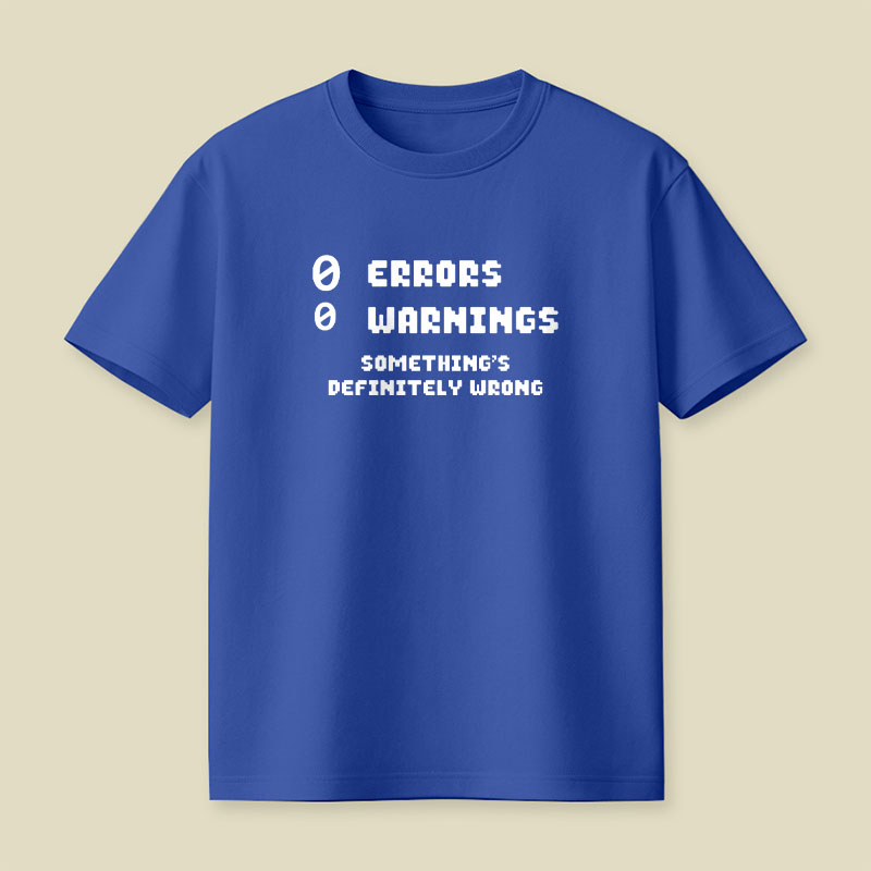 0 Errors 0 Warnings Playful T-Shirt