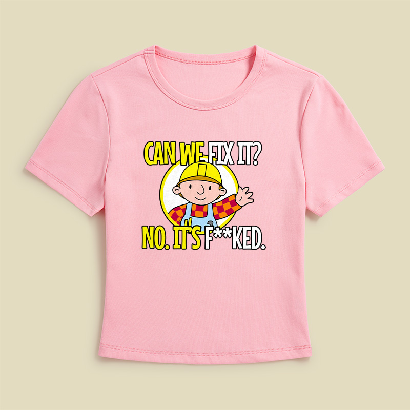 Can We Fix It Funny Geek Baby Tee