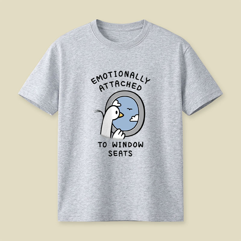 Duck and Window Seats Playful T-Shirt