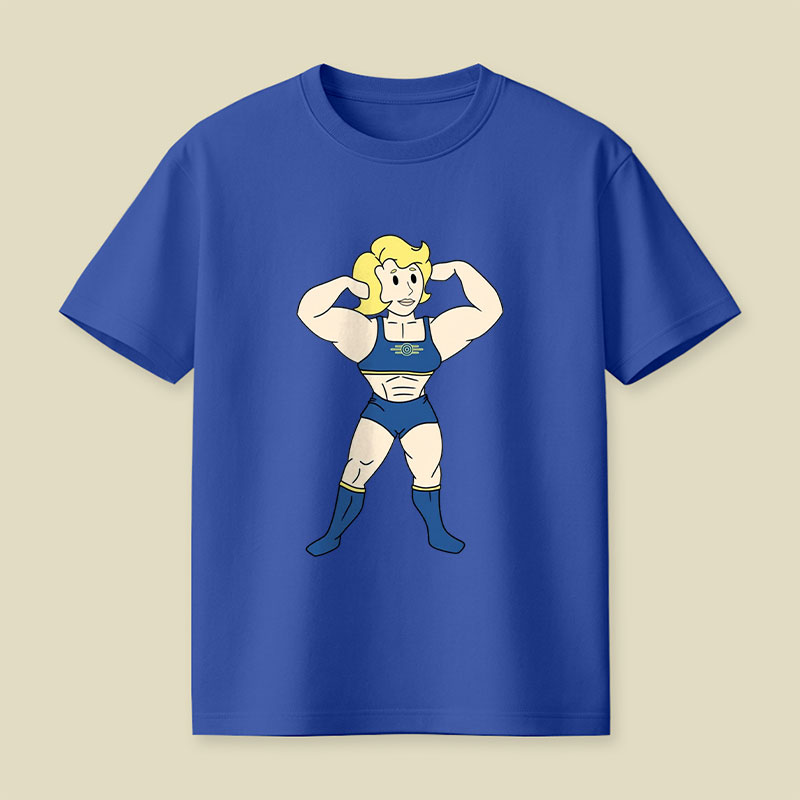VG Muscle Woman Playful T-Shirt