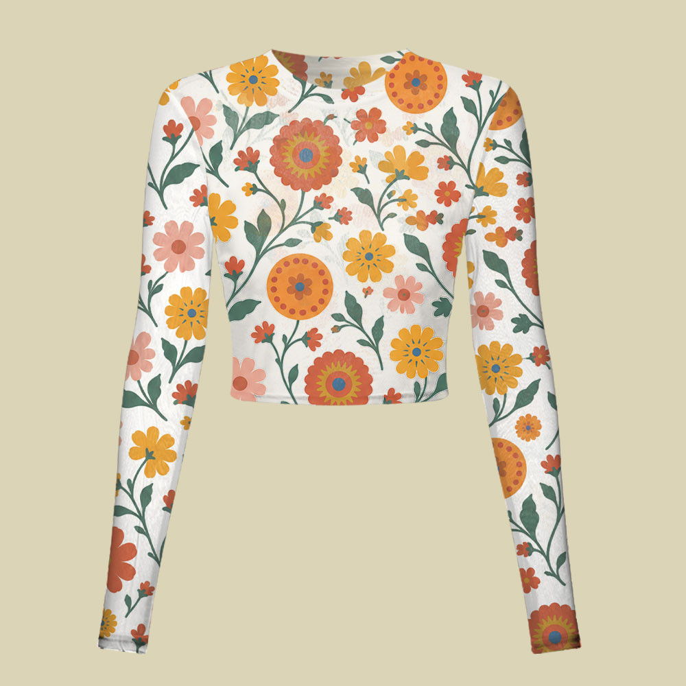 Sunflower Slim Fit Mesh Top