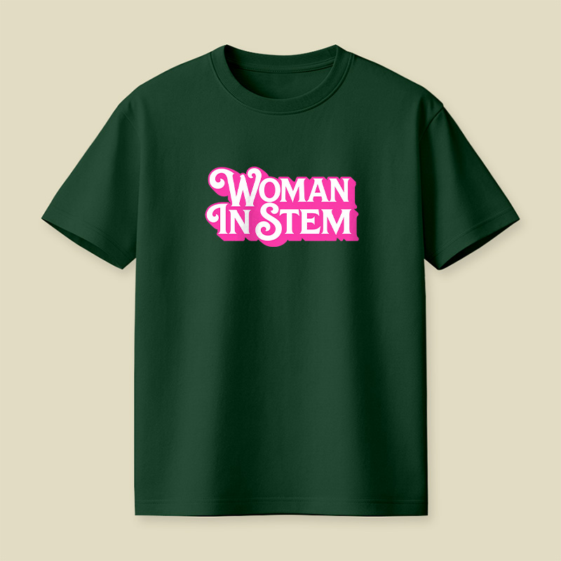Woman In Stem Playful T-Shirt