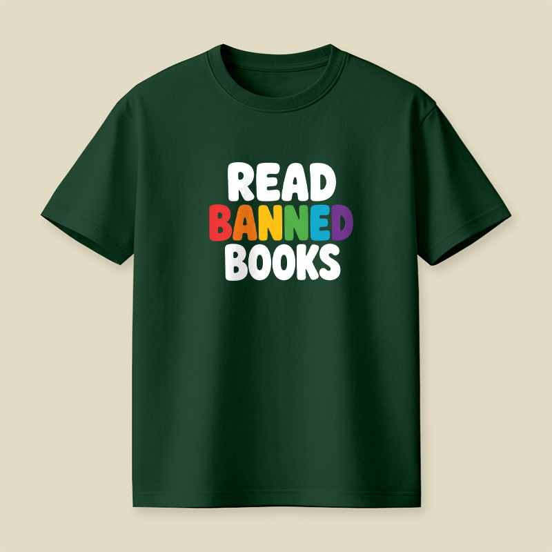 Read Banned Books Playful T-Shirt