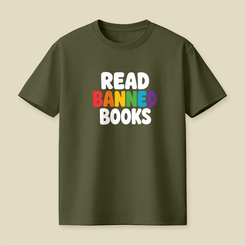 Read Banned Books Playful T-Shirt
