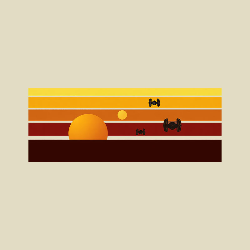 Tatooine Sun Playful T-Shirt