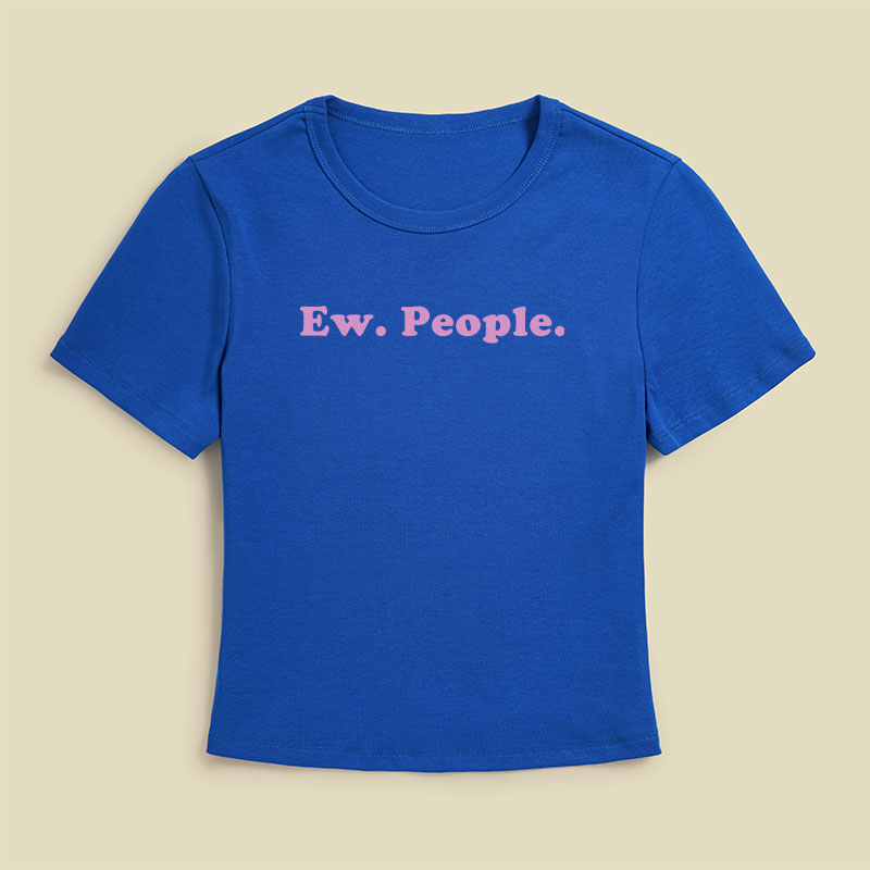 Ew People Geek Baby Tee