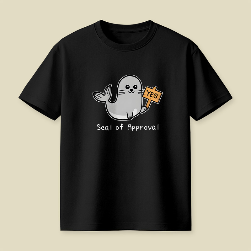 Seal Of Approval Playful T-Shirt