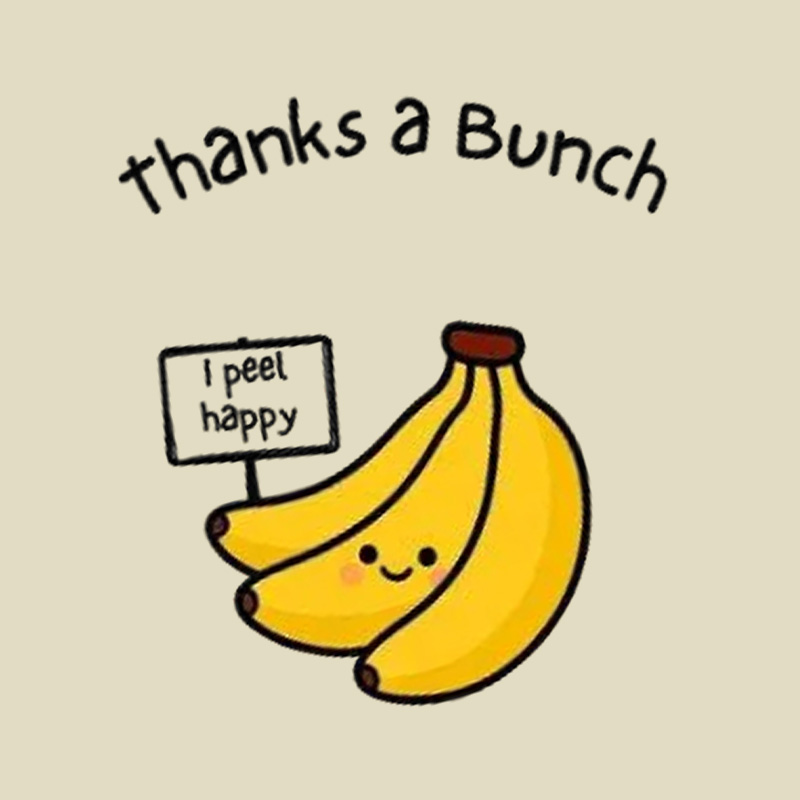 Thanks A Bunch Cute Banana Pun Playful T-Shirt