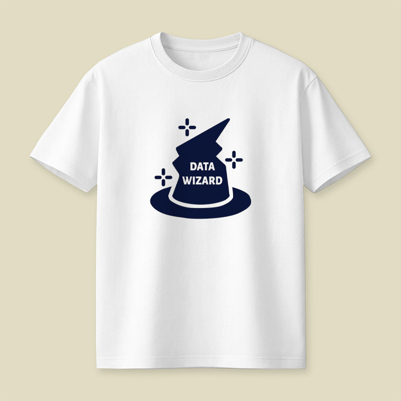 Data Wizard Playful T-Shirt