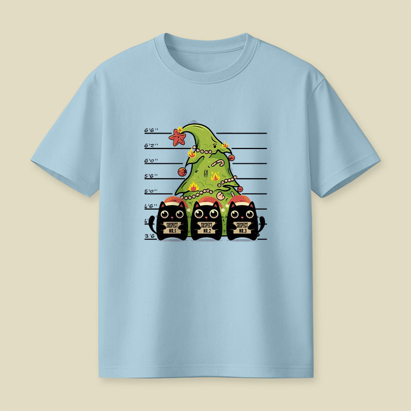 The Usual Kitty Suspects Playful T-Shirt