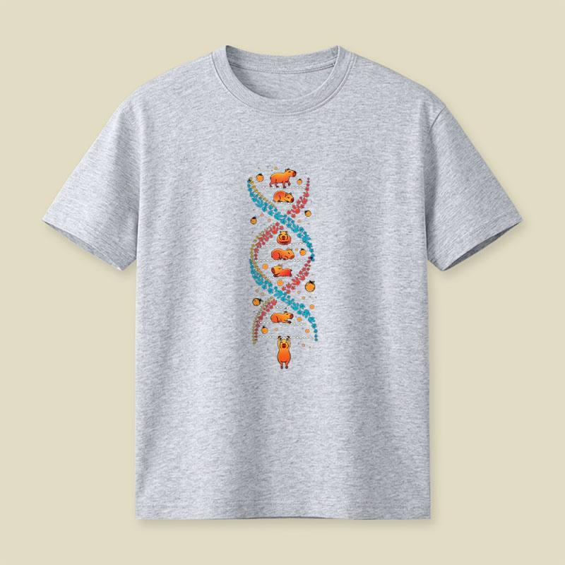 Capybara DNA Playful T-Shirt