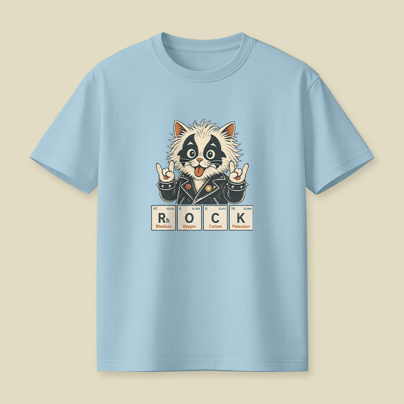 Rock Cat Playful T-Shirt