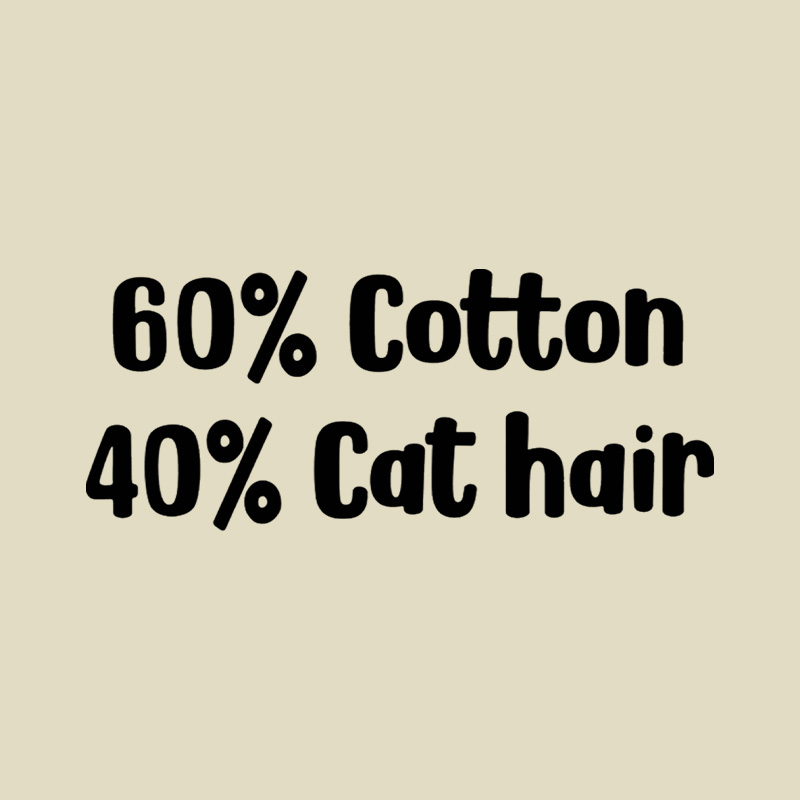 60 Cotton 40 Cat Hair Playful T-Shirt