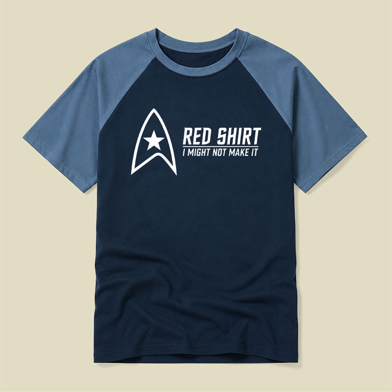 Retro Uniform Funny Quote Raglan T-shirt