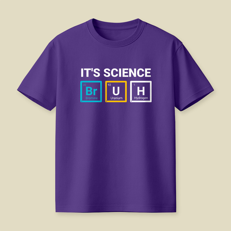 Science Periodic Table Bruh Playful T-Shirt