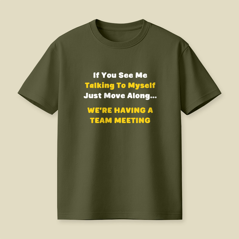 Team Meeting Playful T-Shirt