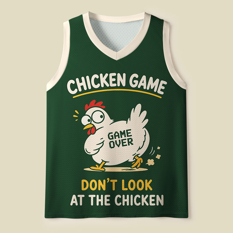 Chiken Game Mesh Tank Top