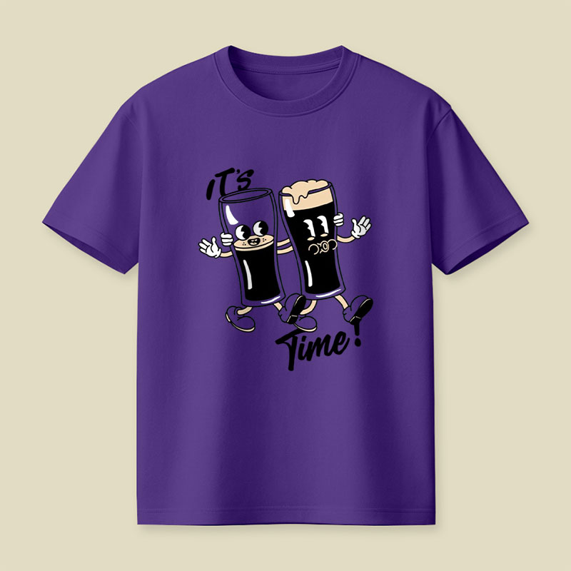 Its Drinking Time Playful T-Shirt