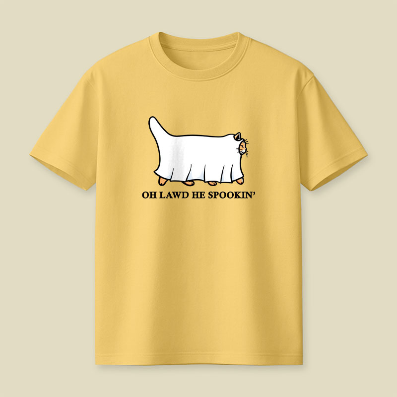 Oh Lawd He Spookin Playful T-Shirt