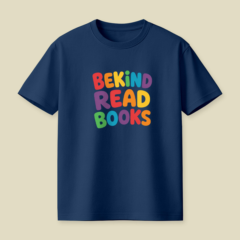 Be Kind Read Books Playful T-Shirt