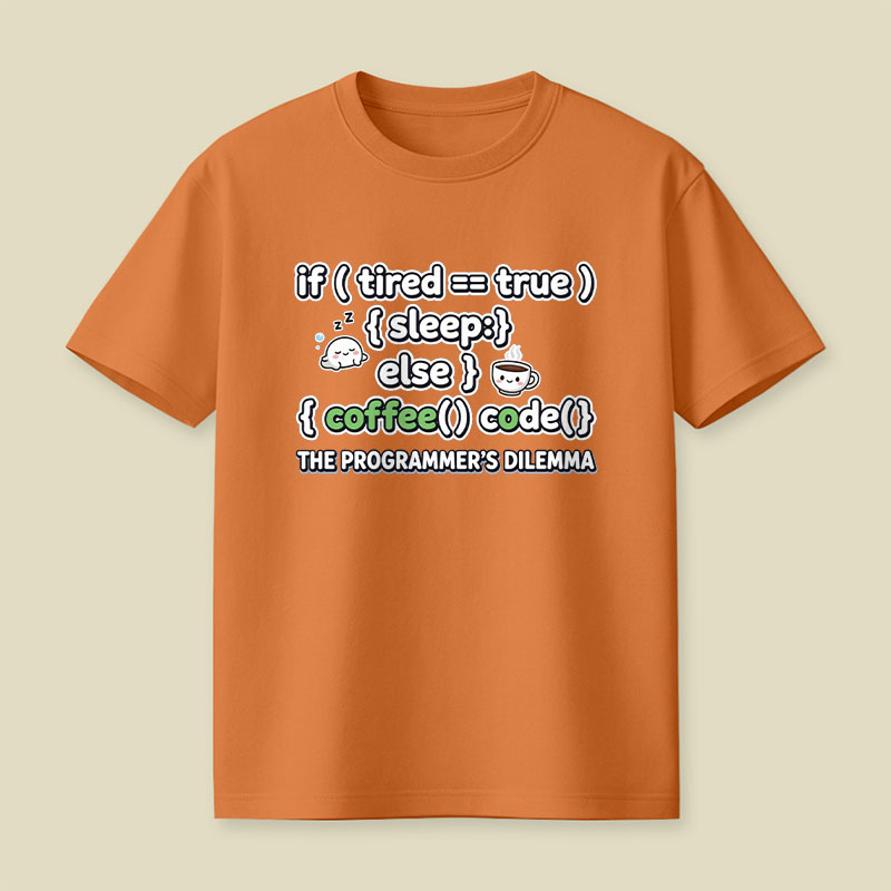 Coffee Code Playful T-Shirt