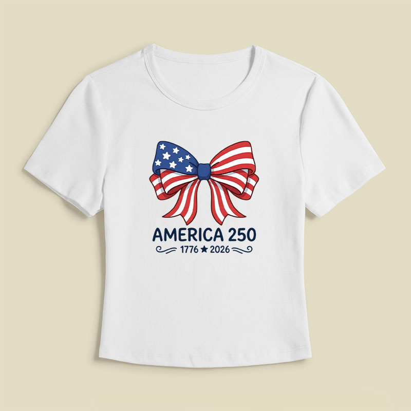 America 250 Patriotic Geek Baby Tee