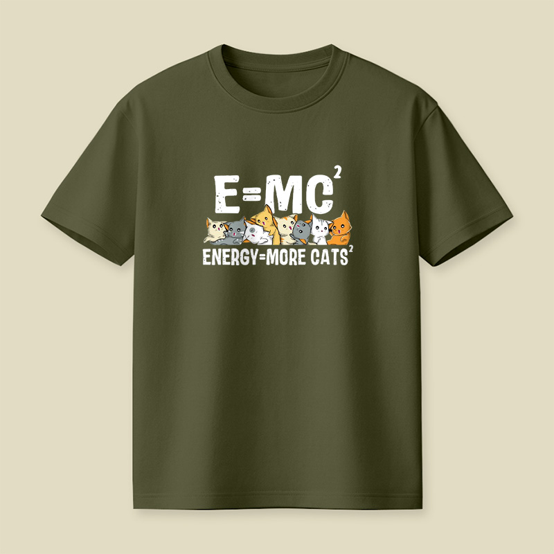 Energy More Cats Playful T-Shirt