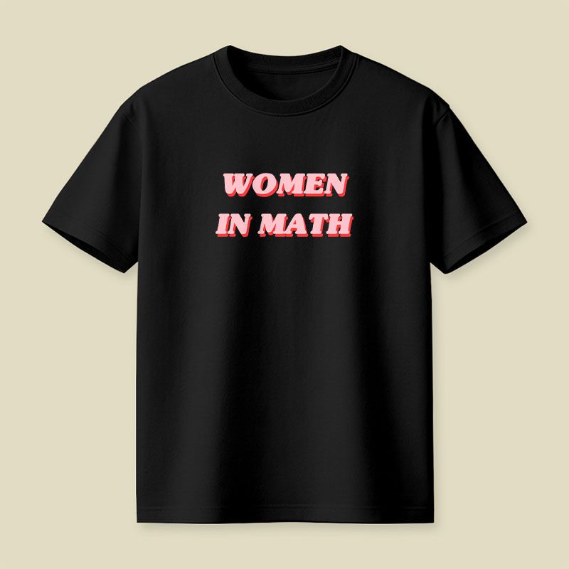 Women in Math Playful T-Shirt