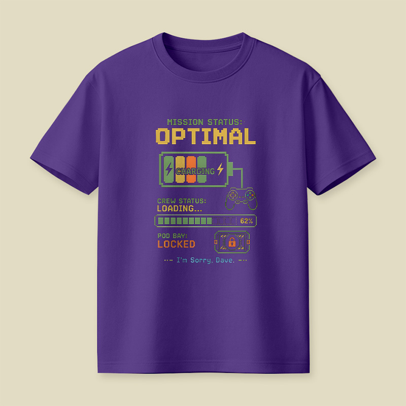 Mission Status Optimal Playful T-Shirt