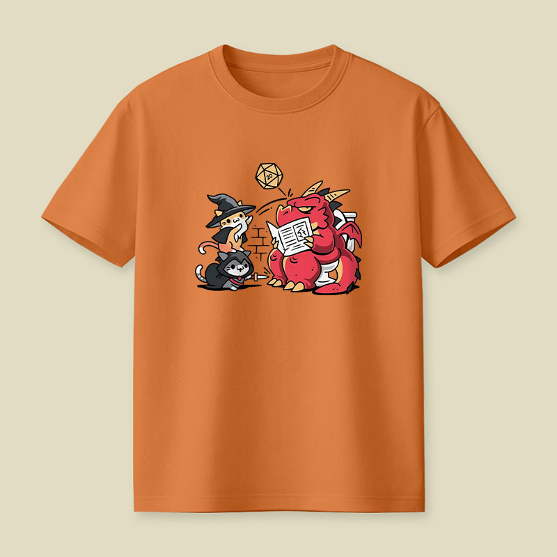 Toilet Dice Roll Playful T-Shirt