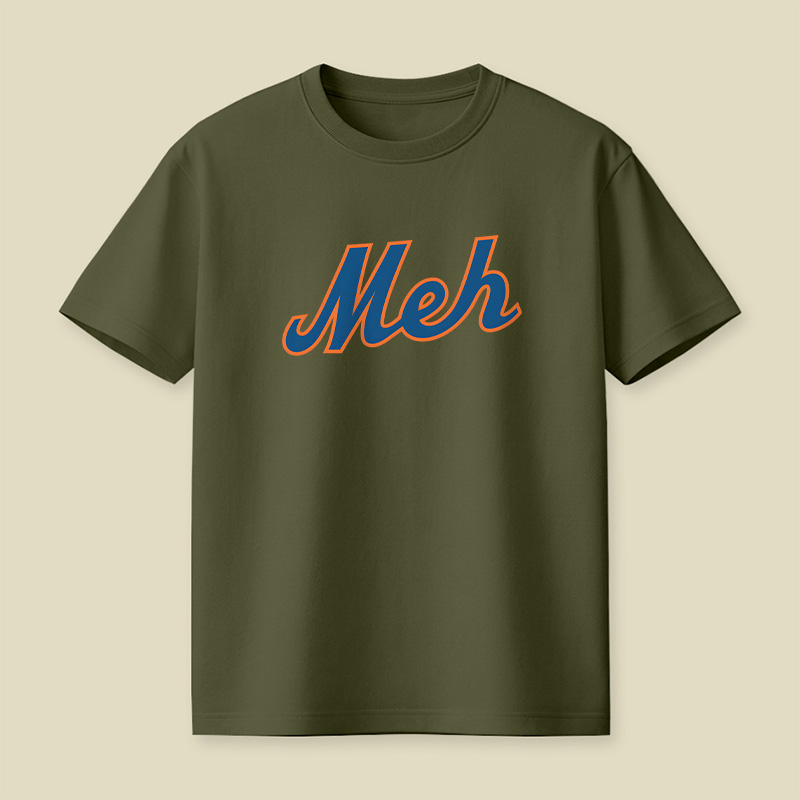 Meh Attitude Playful T-Shirt