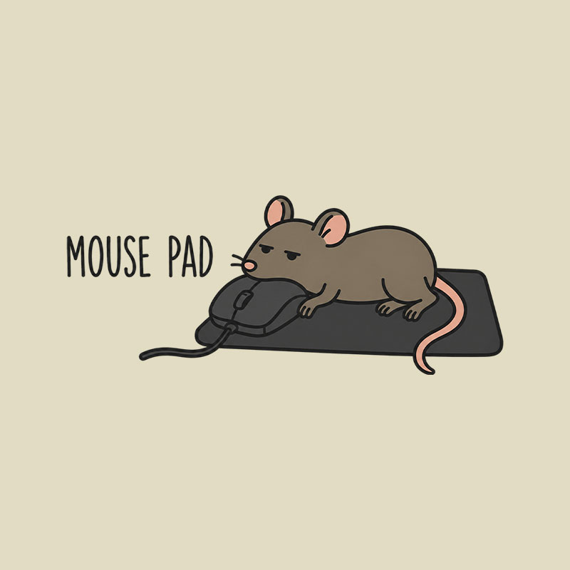 Mouse Pad Playful T-Shirt