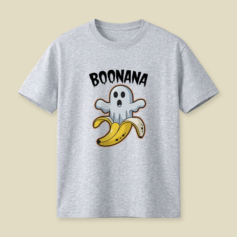Halloween Boonana Ghost Banana Playful T-Shirt