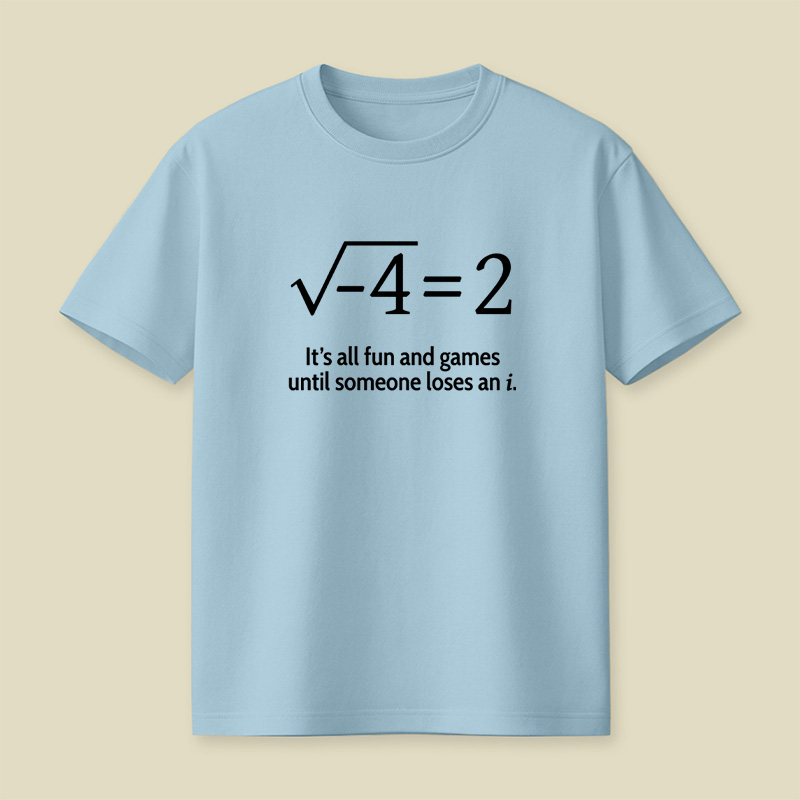 Math Joke Squad Playful T-Shirt