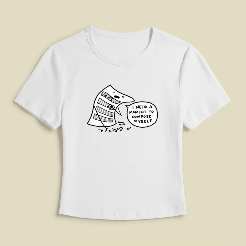 Compose Myself Geek Baby Tee