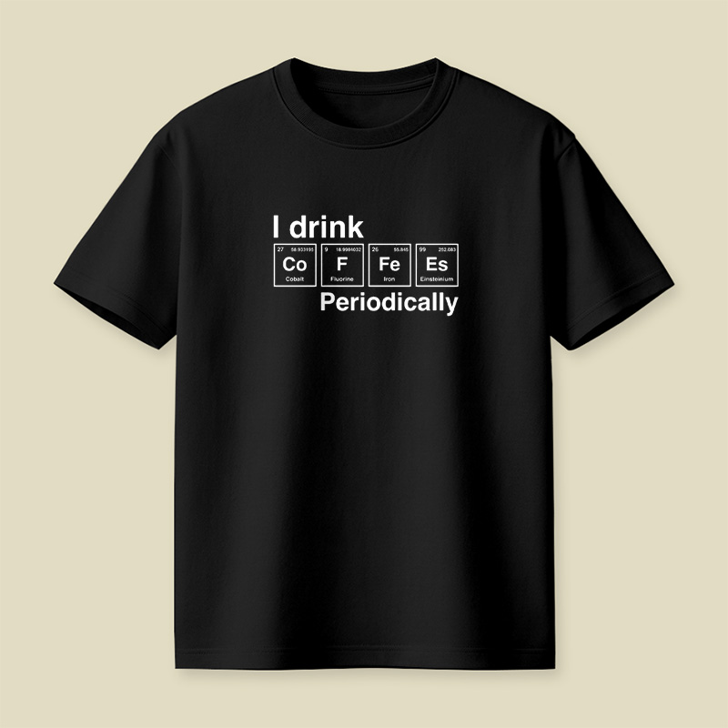 Coffee Elements Pun Playful T-Shirt