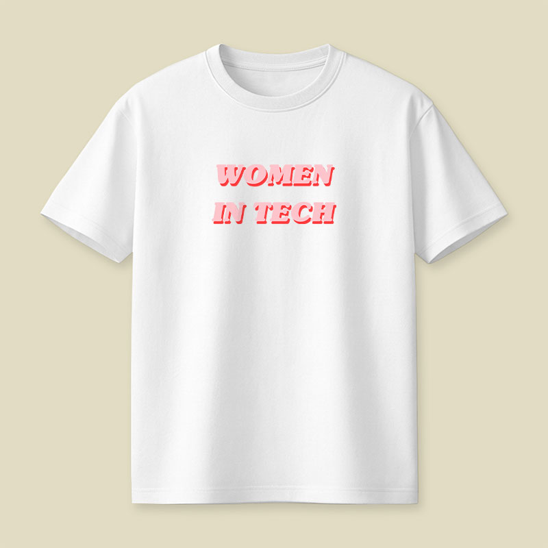 Women in Tech Playful T-Shirt