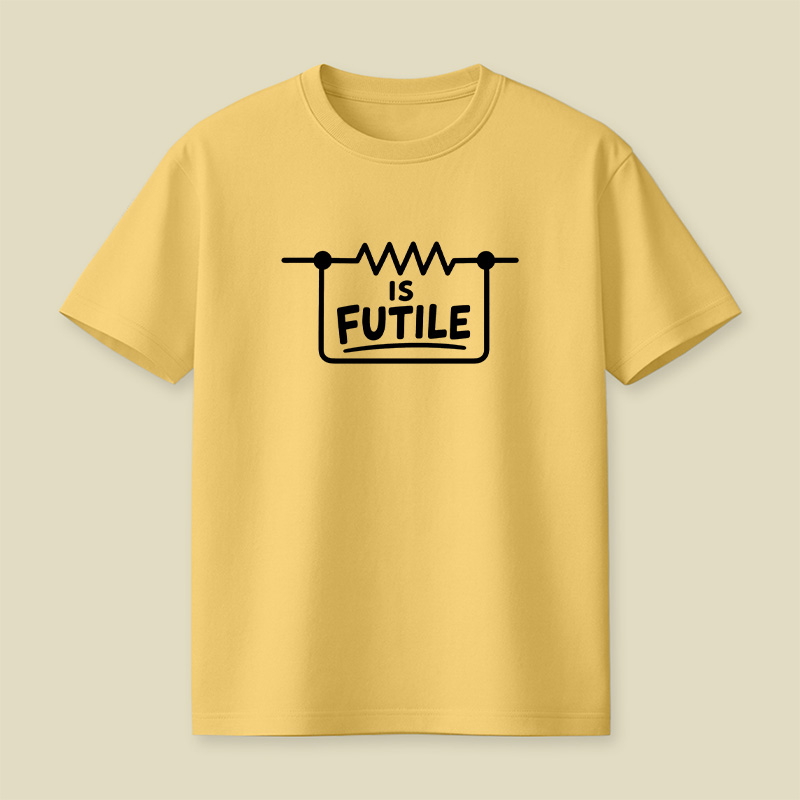 Resistance Is Futile Resistor Playful T-Shirt