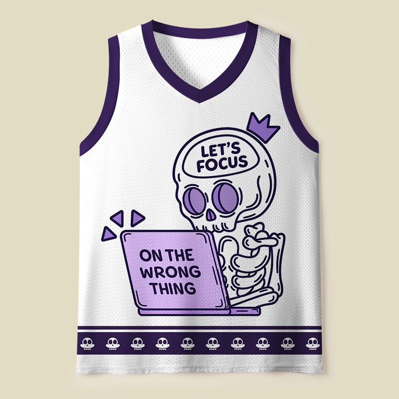 Focus On The Wrong Thing Mesh Tank Top