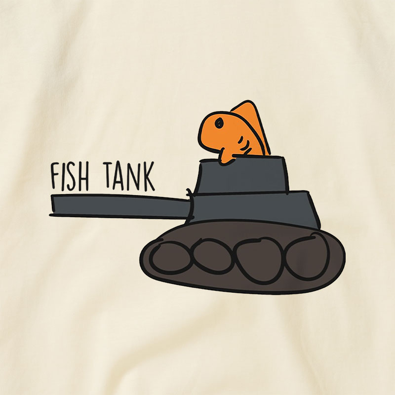 Fish Tank Raglan T-shirt