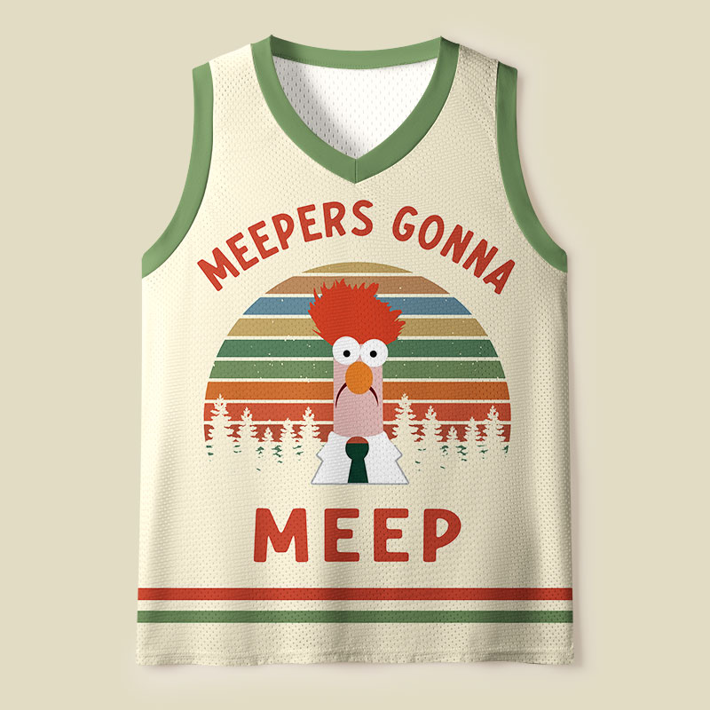 Meepers Gonna Meep Mesh Tank Top