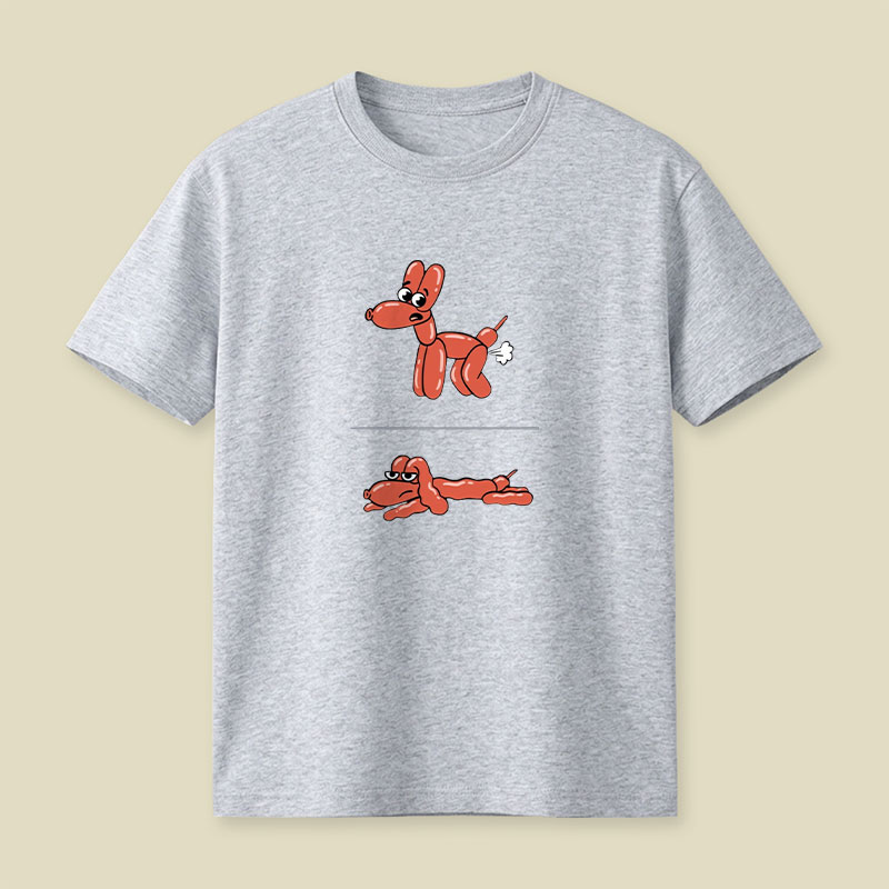 Oops Funny Balloon Dog Playful T-Shirt