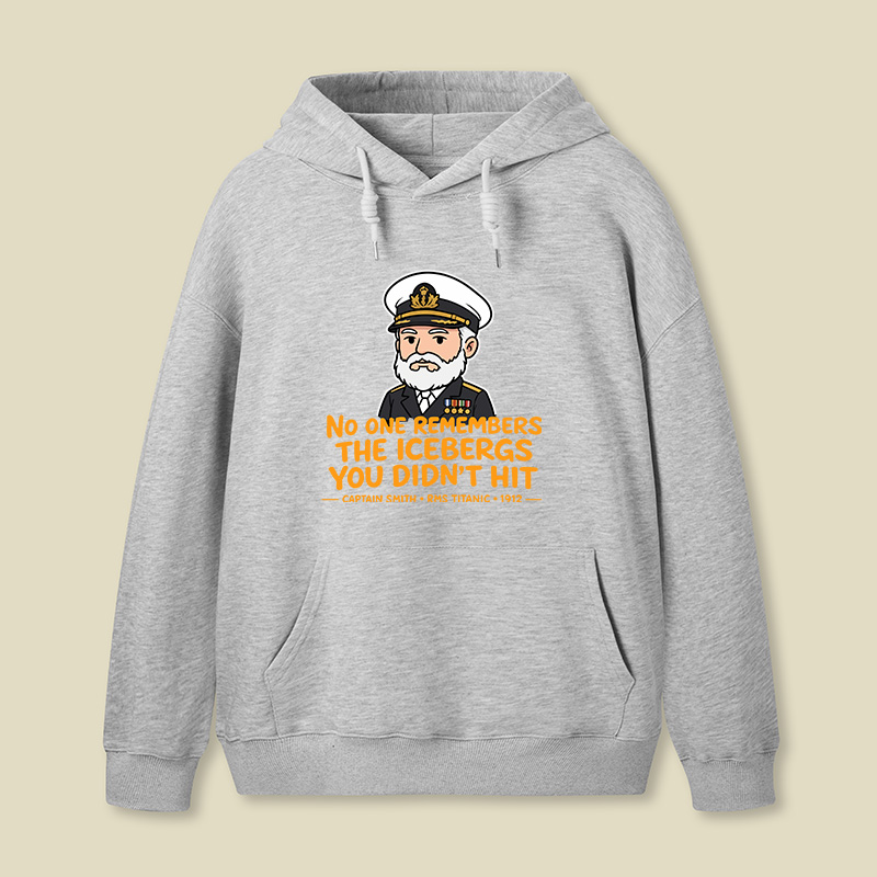 The Unseen Icebergs Geek Hoodie
