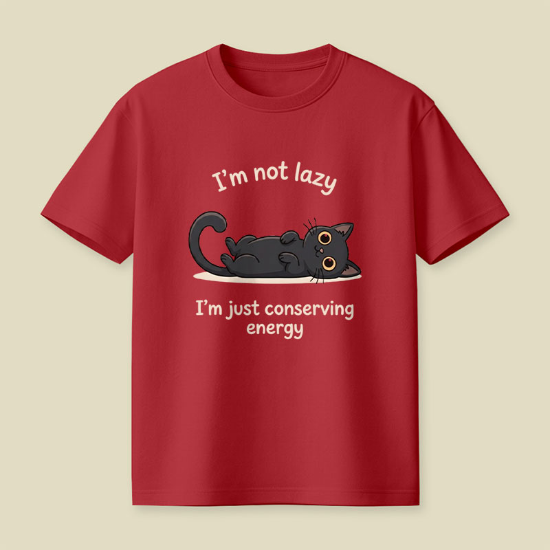 Conserving Energy Playful T-Shirt