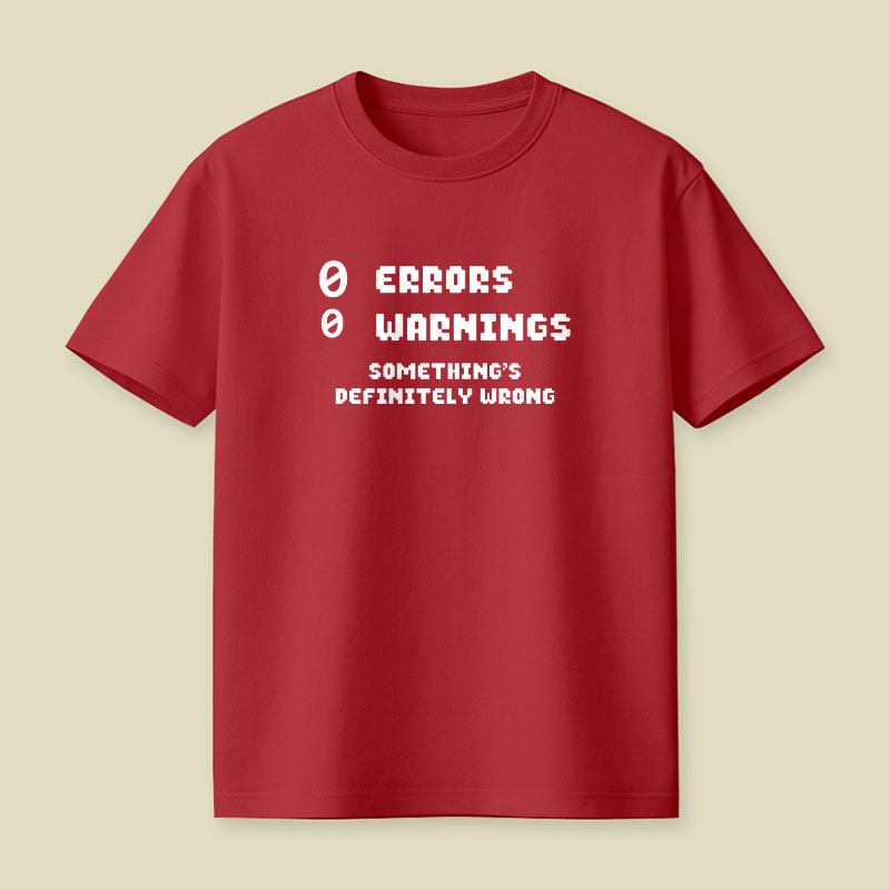 0 Errors 0 Warnings Playful T-Shirt