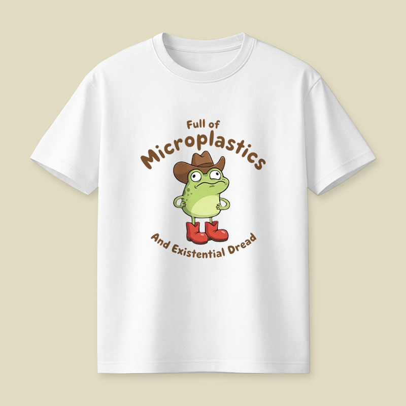 Full Of Microplastics And Existential Dread Playful T-Shirt