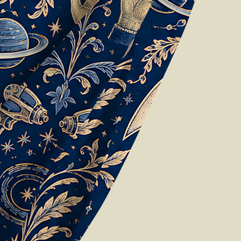 Voyage Of The Stars Playful Maxi Dress