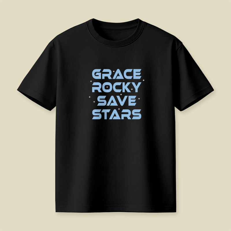 Grace Rocky Save Stars Playful T-Shirt