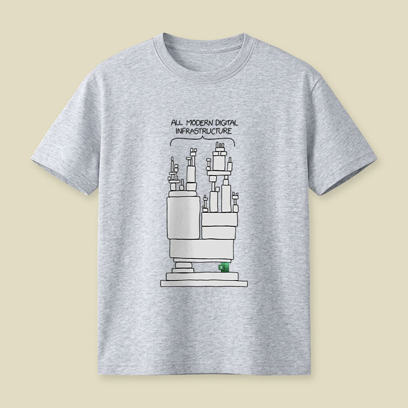 Powered By Excel Playful T-Shirt