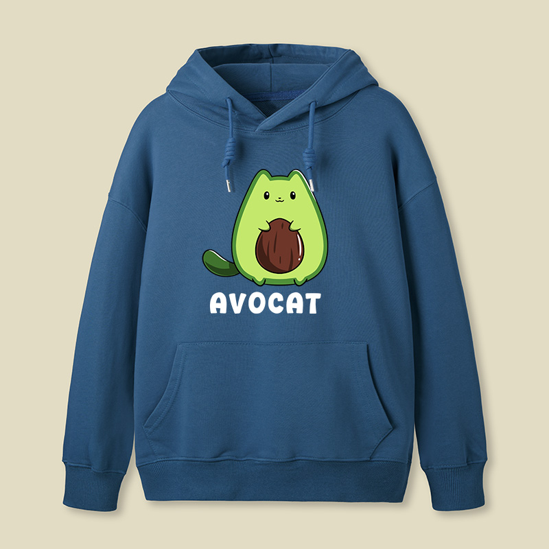 Cute Avocat Geek Hoodie